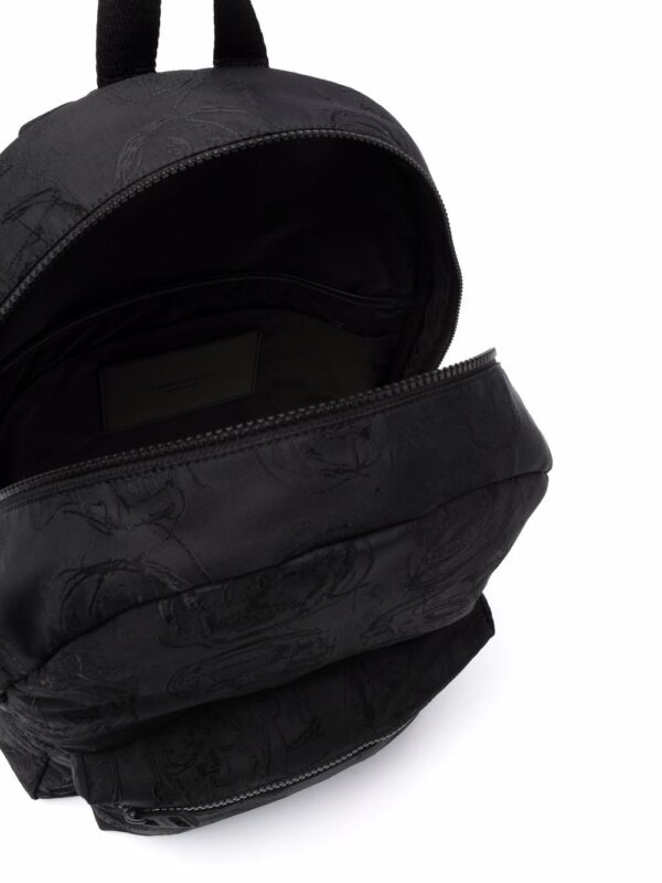 Alexander Mcqueen skull-embroidered backpack - Image 4