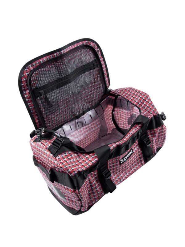 Supreme x TNF studded small Base Camp duffle bag - Image 4