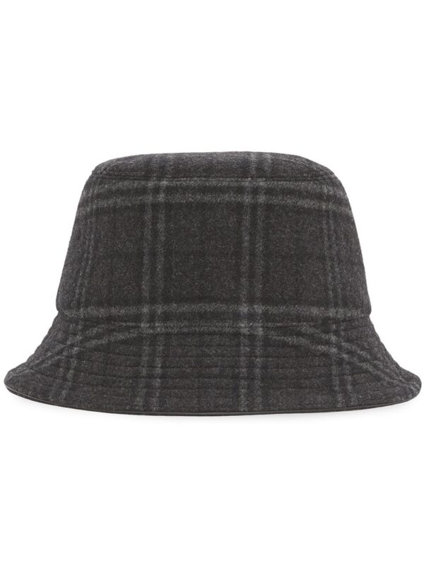 Burberry check-print bucket hat