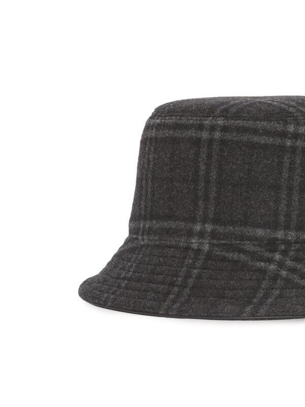 Burberry check-print bucket hat - Image 2