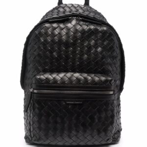 Officine Creative Armor woven leather backpack