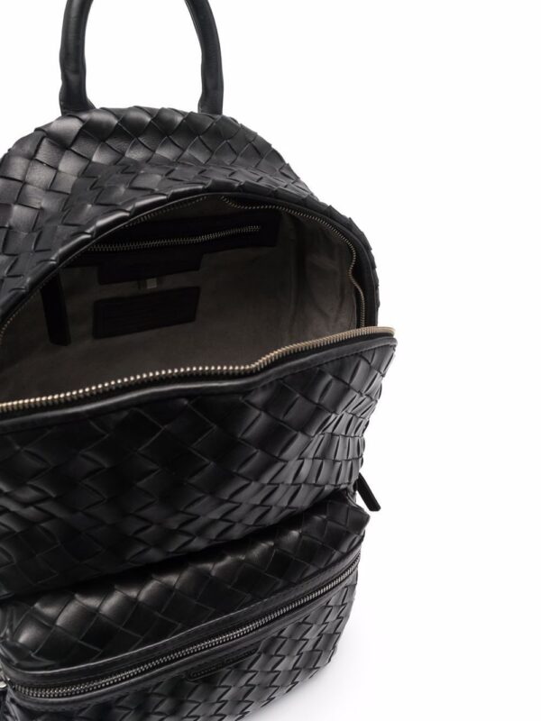 Officine Creative Armor woven leather backpack - Image 5
