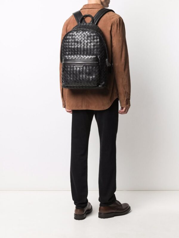Officine Creative Armor woven leather backpack - Image 2