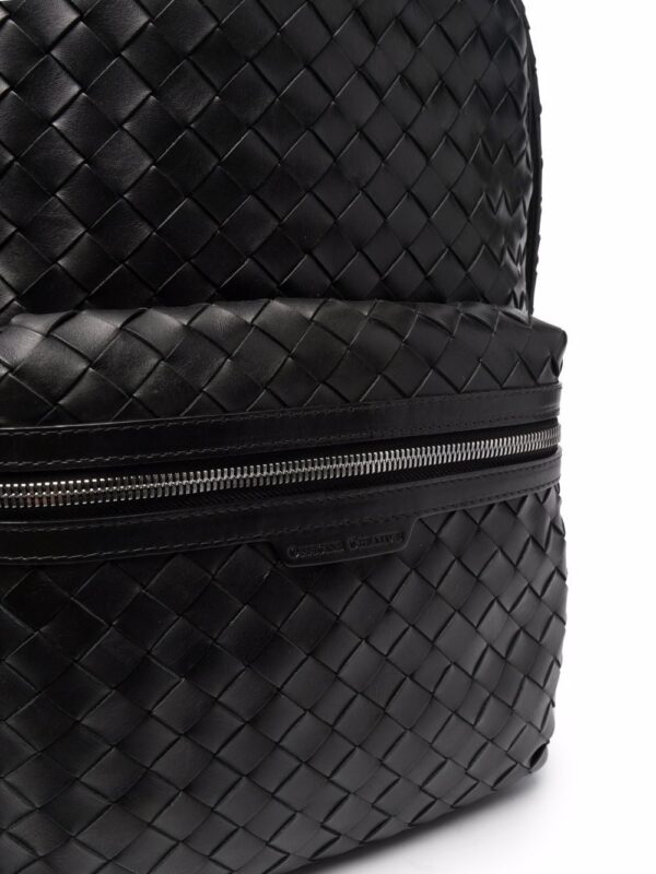 Officine Creative Armor woven leather backpack - Image 3