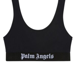 Palm Angels  logo print sports bra