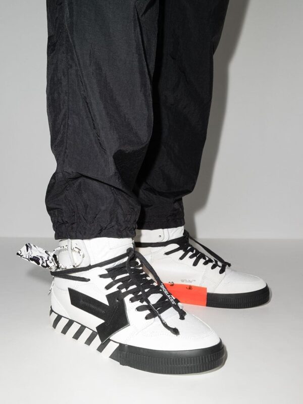 Off-White  Vulcanized high-top sneakers - Image 3