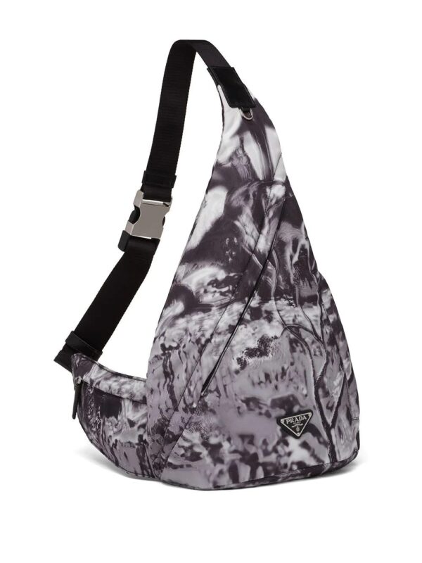 Prada Re-Nylon abstract-print shoulder bag - Image 4