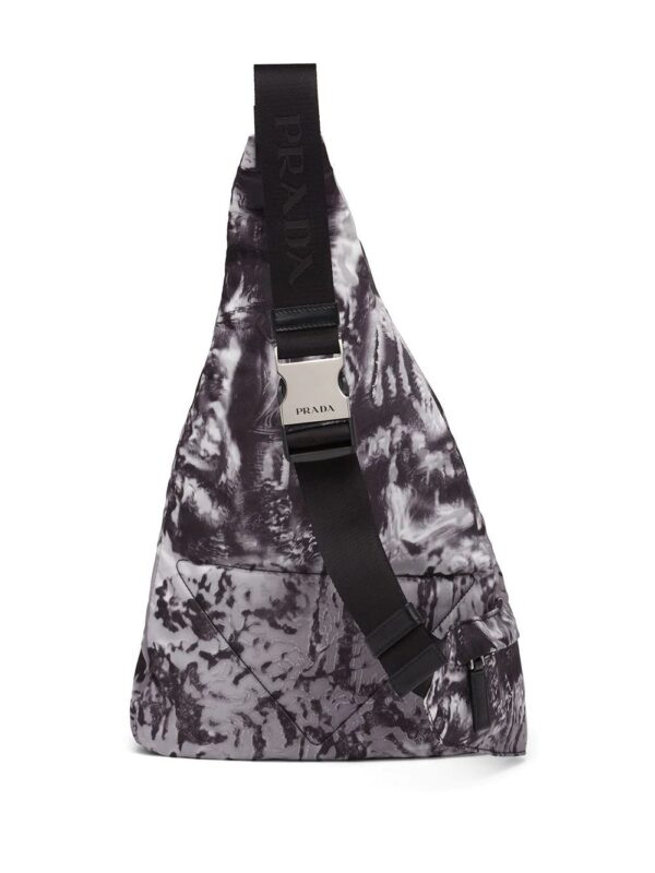 Prada Re-Nylon abstract-print shoulder bag - Image 3