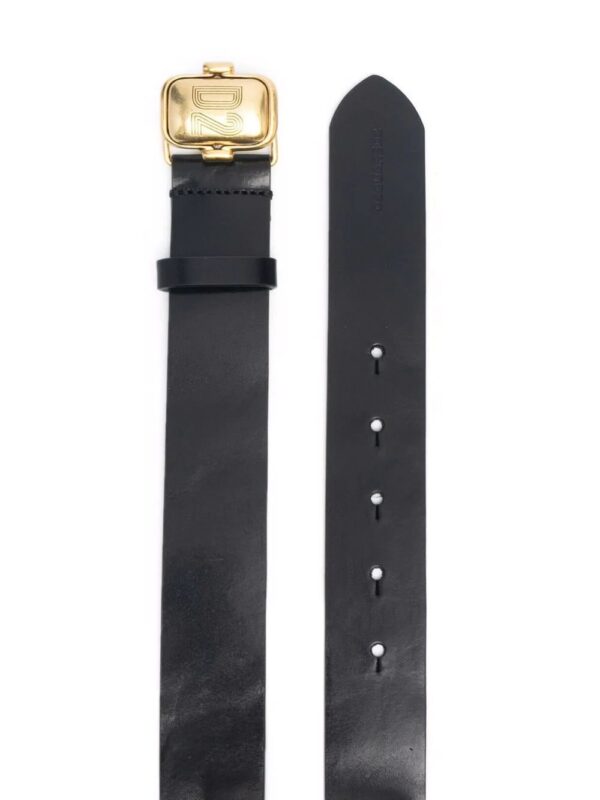 Dsquared2  engraved-logo buckle belt - Image 2