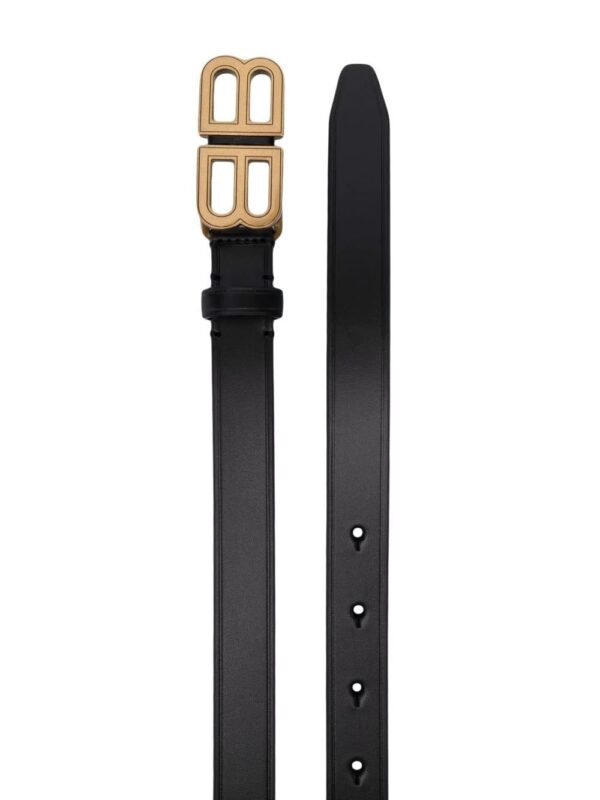 Balenciaga  Hourglass logo-buckle belt - Image 2