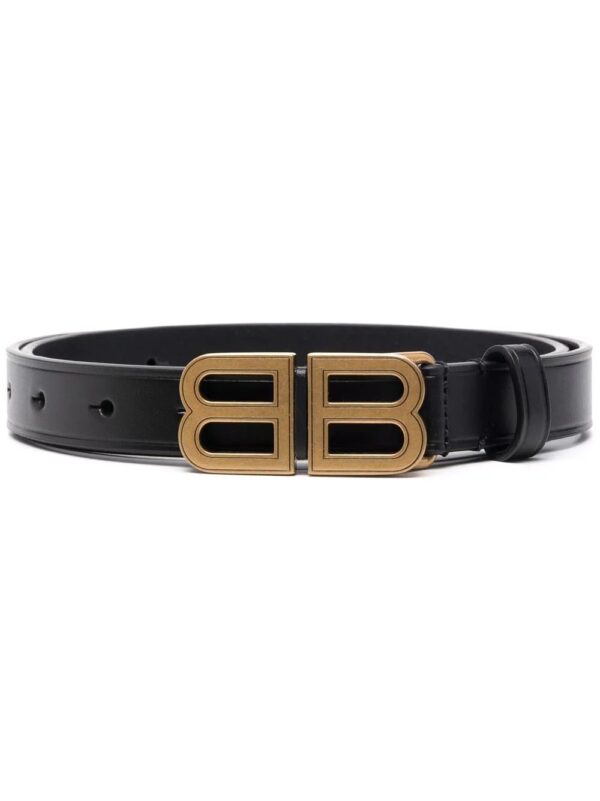 Balenciaga  Hourglass logo-buckle belt