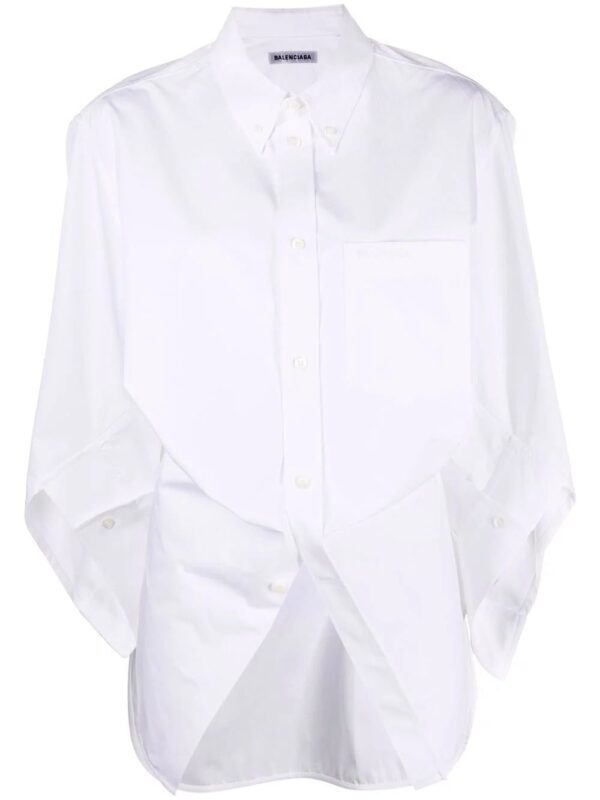 Balenciaga  Swing Twisted cotton shirt