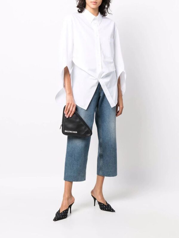 Balenciaga  Swing Twisted cotton shirt - Image 2