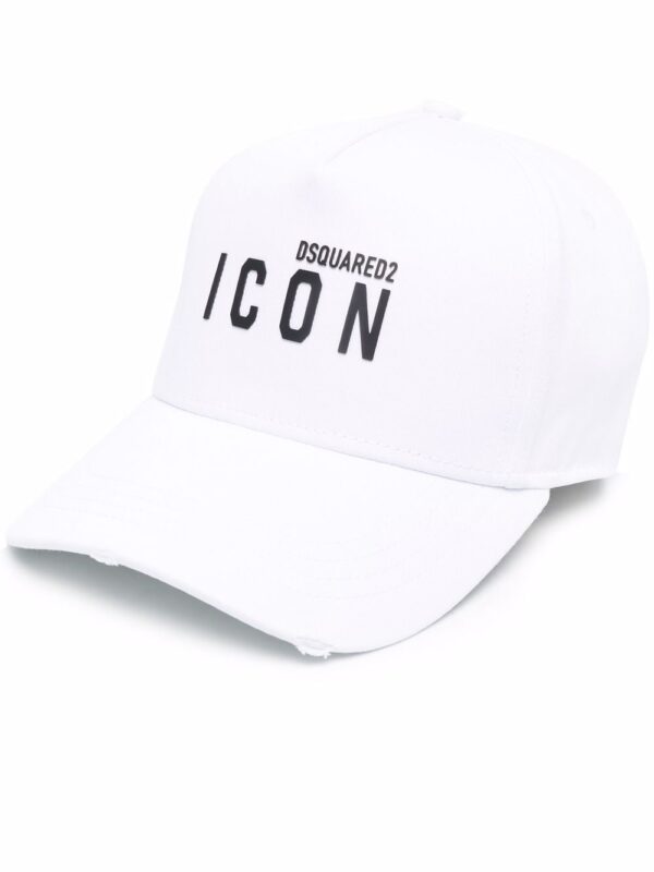 DSQUARED2 logo-print six-panel cap