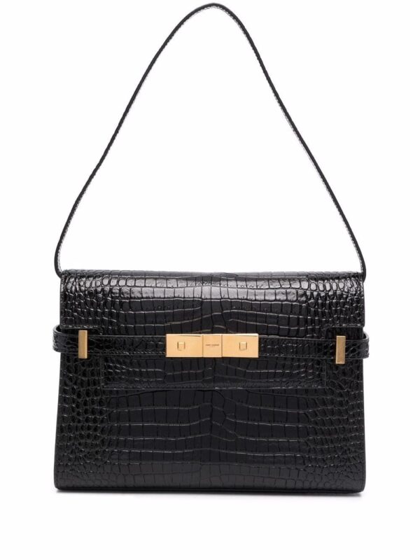 Saint Laurent Manhattan embossed shoulder bag