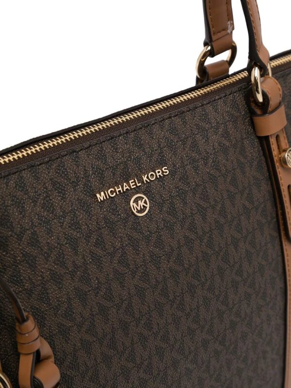 Michael Michael Kors  monogram-print leather tote bag - Image 3