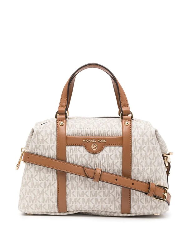 Michael Michael Kors  Beck monogram-print satchel