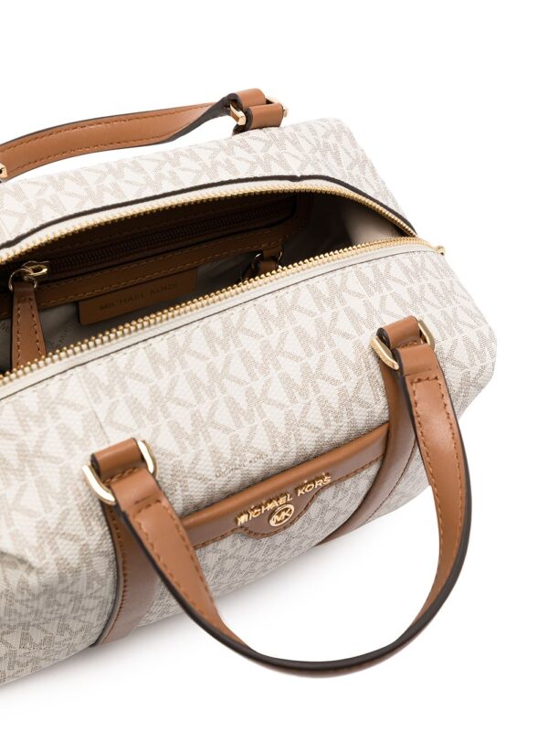 Michael Michael Kors  Beck monogram-print satchel - Image 4