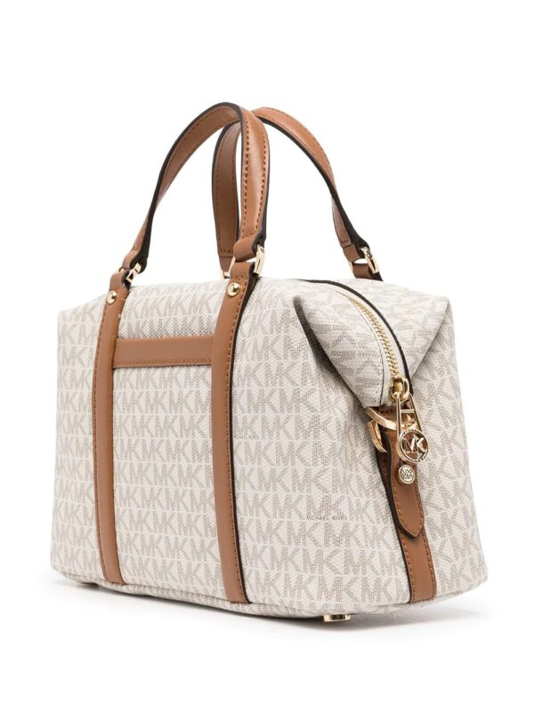 Michael Michael Kors  Beck monogram-print satchel - Image 2