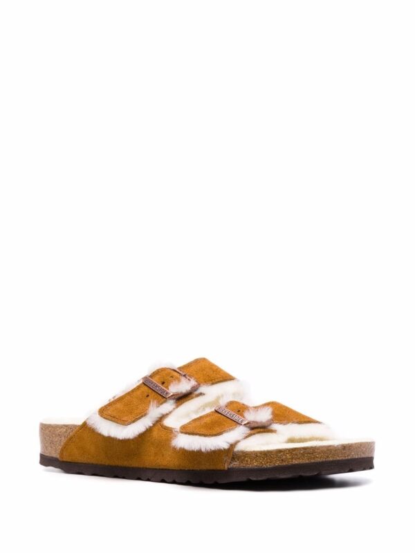 Birkenstock shearling-lined sandals - Image 3
