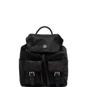 Tory Burch recycled nylon flap backpack