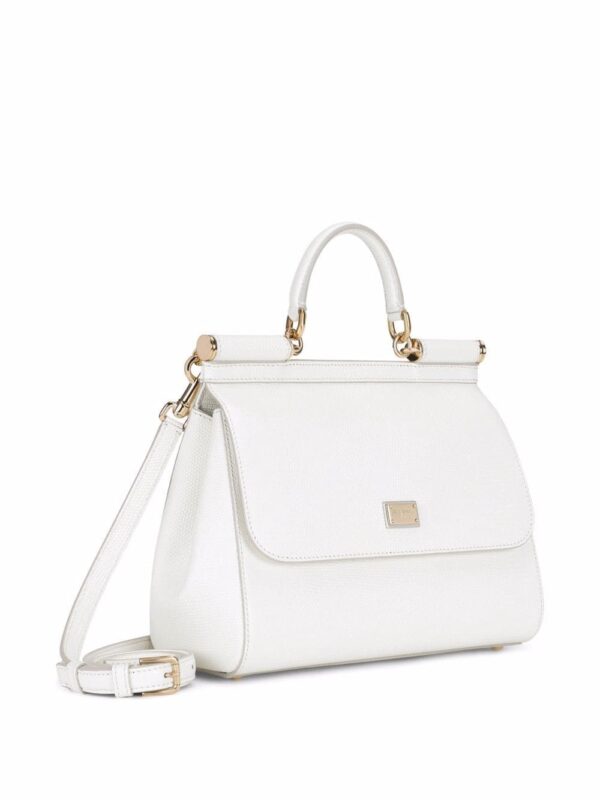 Dolce & Gabbana medium Sicily iguana-print top-handle bag - Image 4