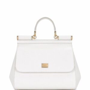 Dolce & Gabbana medium Sicily iguana-print top-handle bag