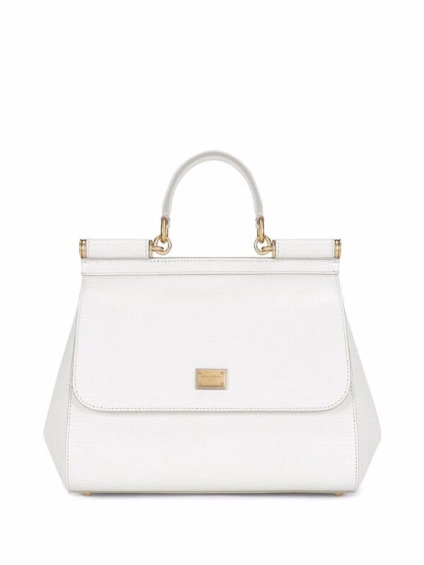 Dolce & Gabbana medium Sicily iguana-print top-handle bag