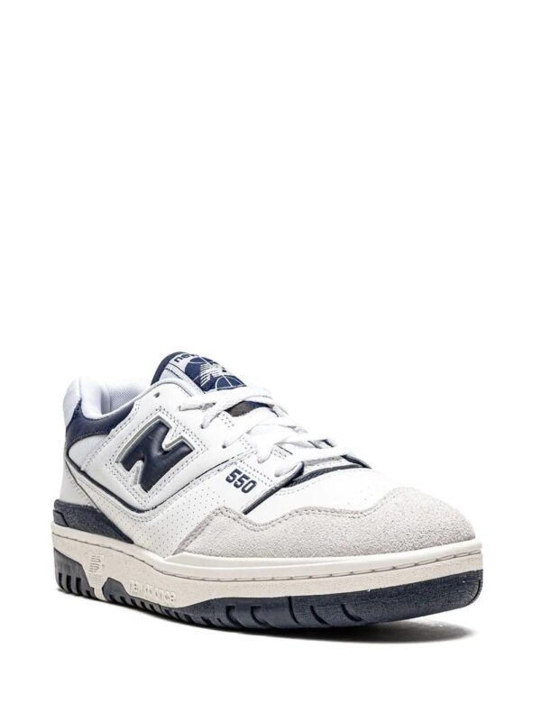 New Balance  550 "White/Navy Blue" sneakers - Image 2