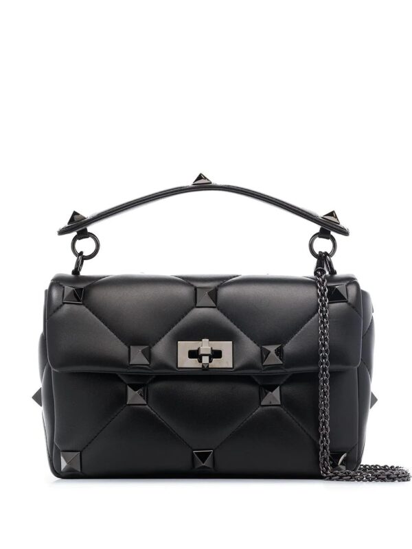 Valentino Garavani  Roman Stud leather tote bag.