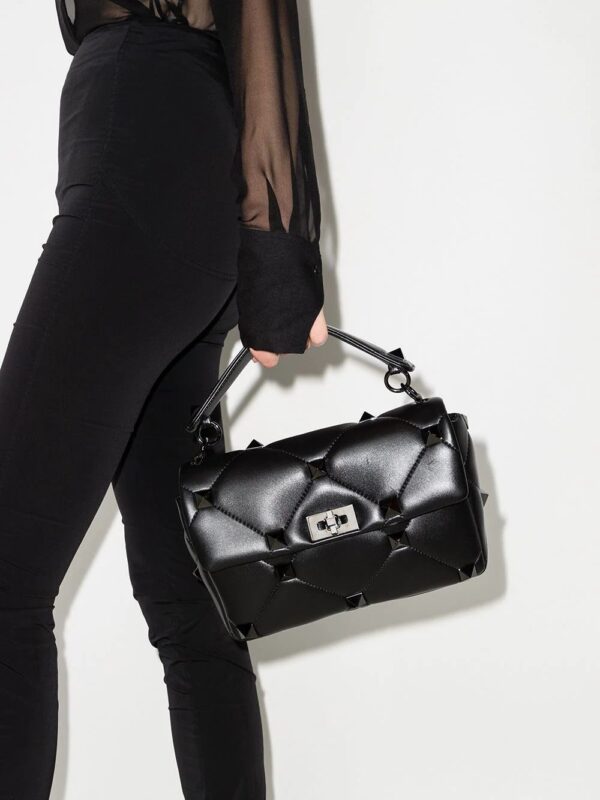 Valentino Garavani  Roman Stud leather tote bag. - Image 2
