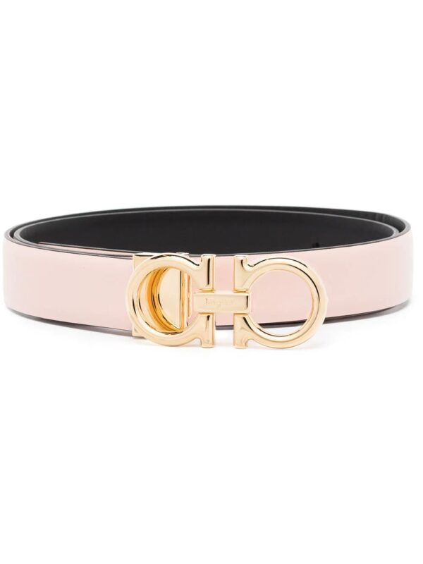 Ferragamo  Gancini reversible leather belt