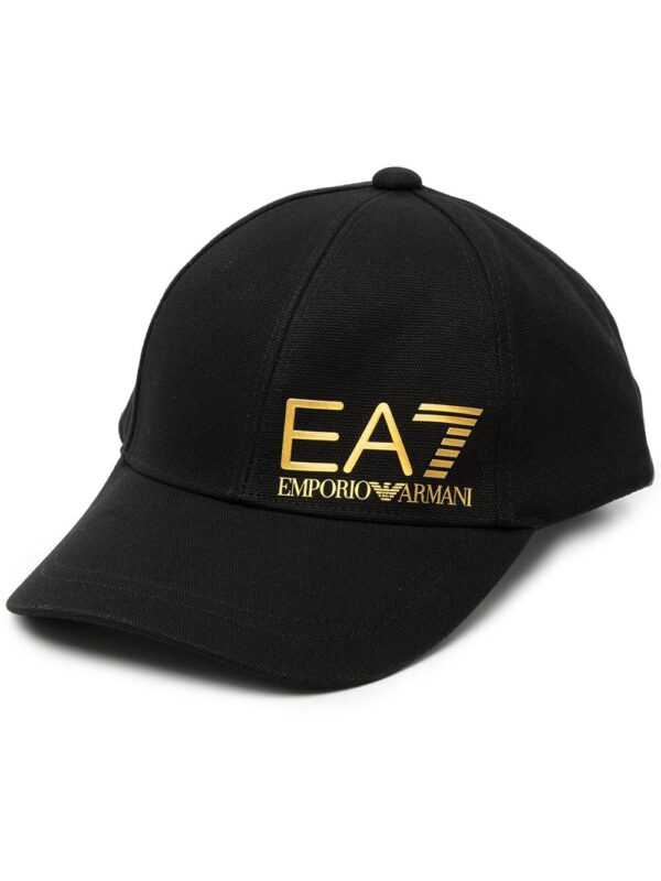 Ea7 Emporio Armani logo-print baseball cap