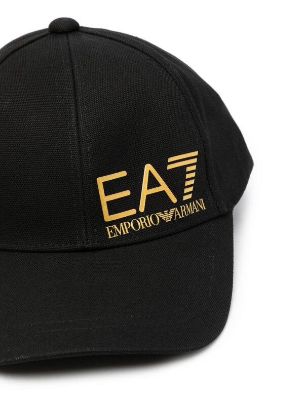 Ea7 Emporio Armani logo-print baseball cap - Image 2