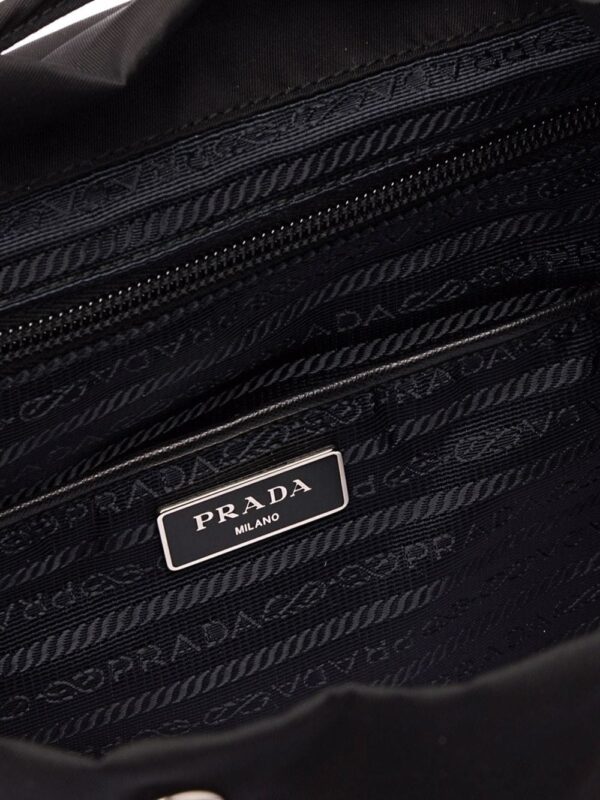 Prada logo-plaque backpack - Image 5