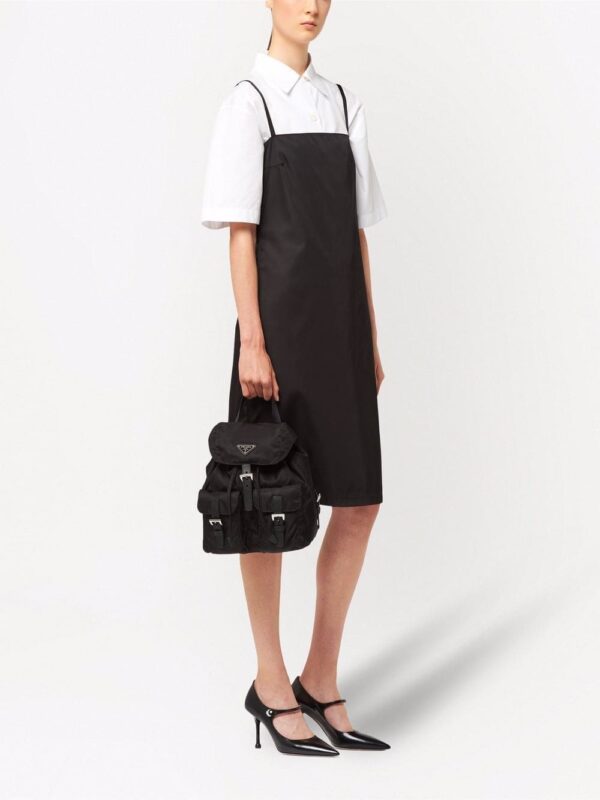 Prada logo-plaque backpack - Image 2
