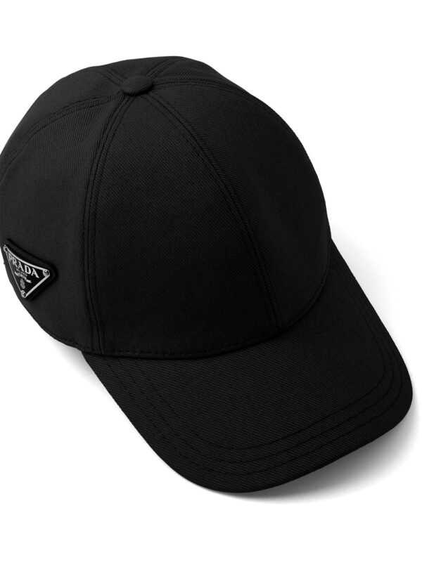 Prada logo-plaque baseball cap - Image 2