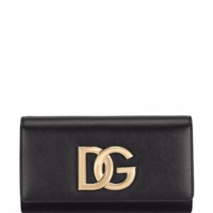 Dolce & Gabbana 3.5 leather clutch bag