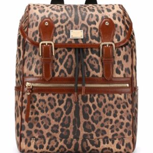 Dolce & Gabbana Crespo leopard-print backpack