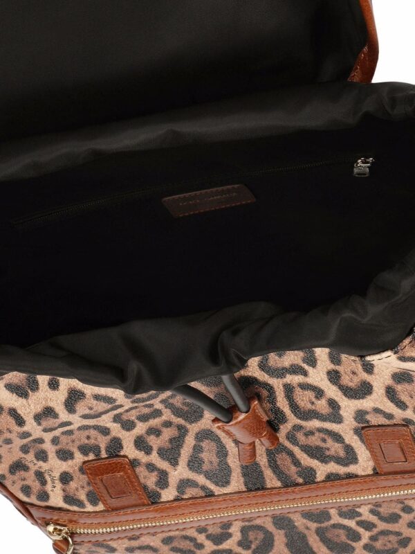 Dolce & Gabbana Crespo leopard-print backpack - Image 5