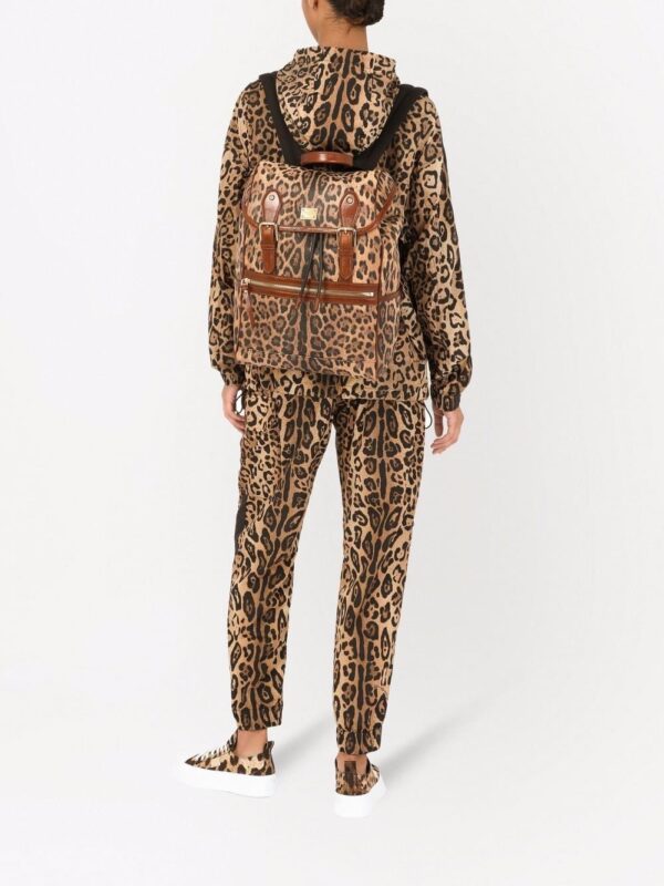 Dolce & Gabbana Crespo leopard-print backpack - Image 2