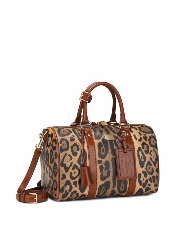 Dolce & Gabbana Crespo leopard-print handbag - Image 4