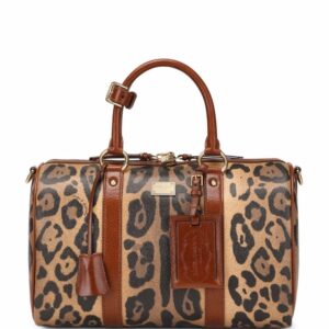 Dolce & Gabbana Crespo leopard-print handbag