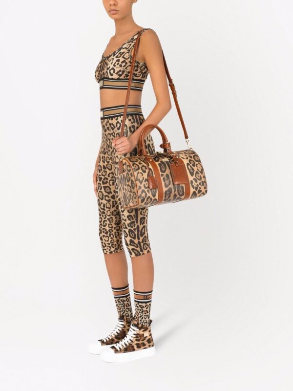 Dolce & Gabbana Crespo leopard-print handbag - Image 2