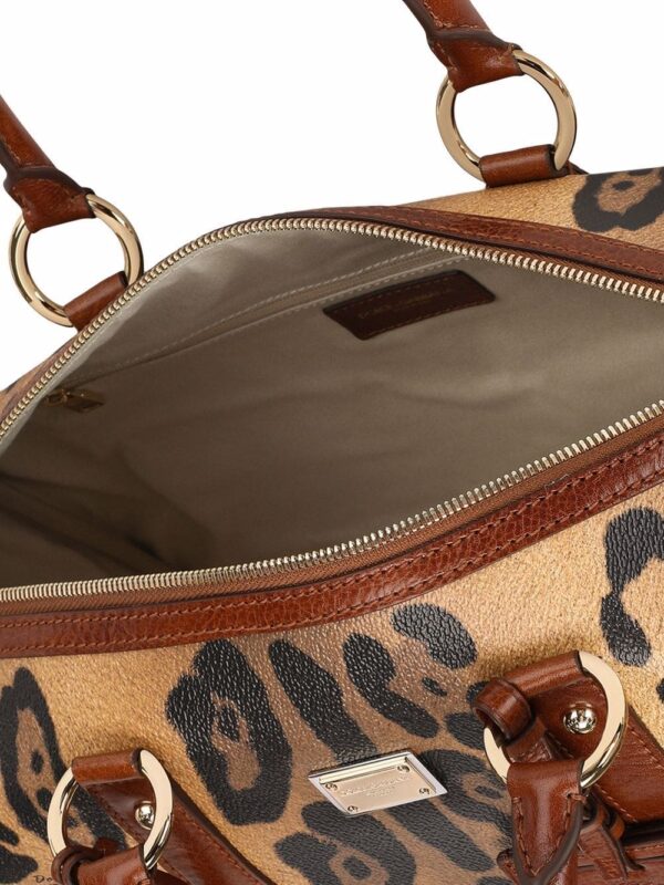 Dolce & Gabbana Crespo leopard-print handbag - Image 5
