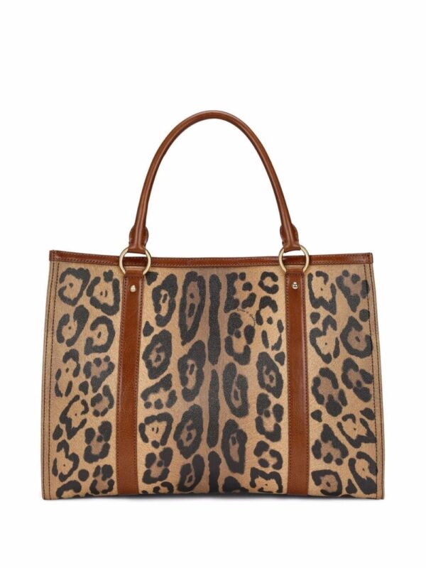 Dolce & Gabbana Crespo leopard-print tote bag - Image 3