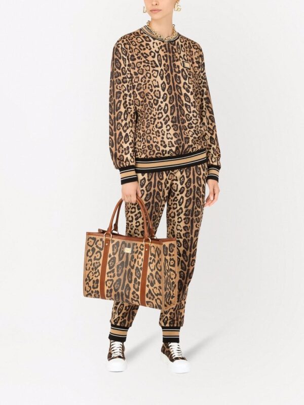 Dolce & Gabbana Crespo leopard-print tote bag - Image 2