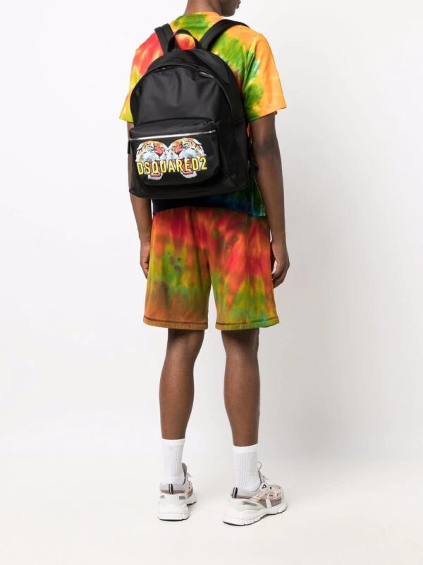 Dsquared2 tiger logo-print backpack - Image 2