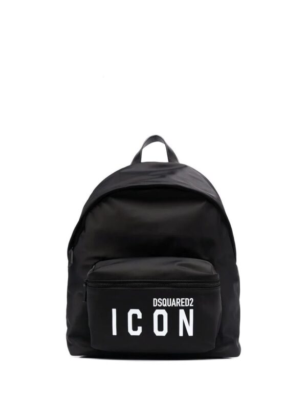 Dsquared2 logo-print pocket backpack
