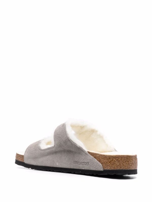 Birkenstock Arizona shearling suede sandals - Image 2